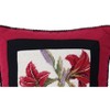 C&F Home 14" x 14" Amaryllis Bouquet Needlepoint Pillow - 2 of 4
