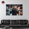 Notoriart Drive Through the Town Car Wall Art Unframed - 2 of 4