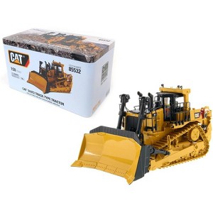 CAT Caterpillar D10T2 Track Type Tractor Dozer with Operator "High Line Series" 1/50 Diecast Model by Diecast Masters - 1 of 4