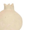 Decorative Pomegranate Cream Paper Mache by Foreside Home & Garden - 3 of 4