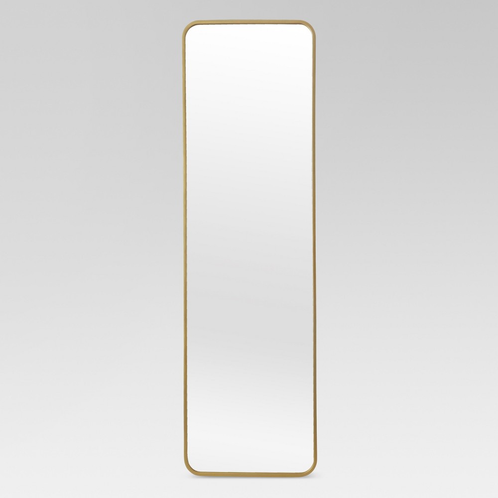 Over-the-Door Mirror Metal Brass - Project 62 , Adult Unisex, Gold