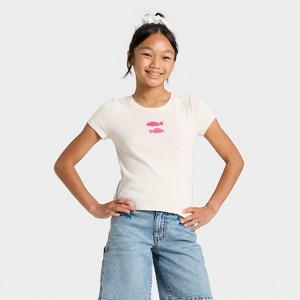 Girls' Graphic T-Shirt - art class™ - 1 of 4