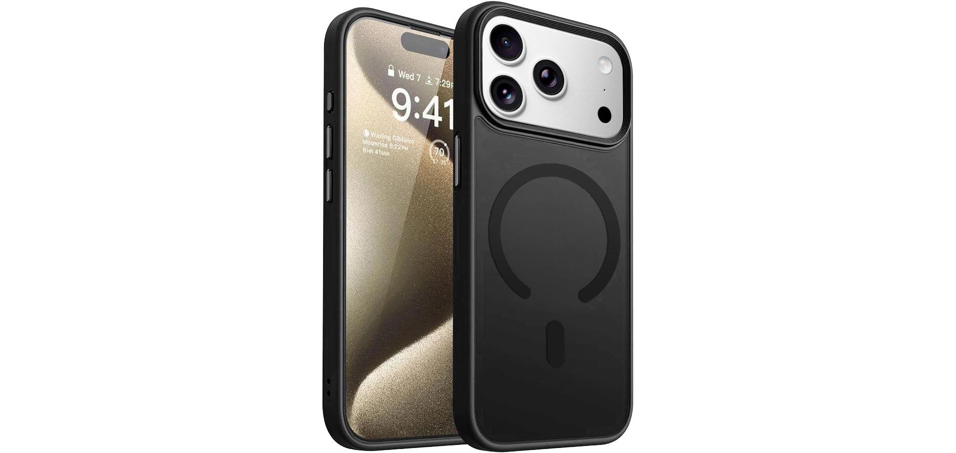 Entronix [Magnetic] Case Compatible with iPhone 17 Pro Max - Translucent Frosted Matte