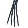 Allegra K Women's Round Rope Waterproof Braided Waxed Shoelaces 2 Pairs - 3 of 4