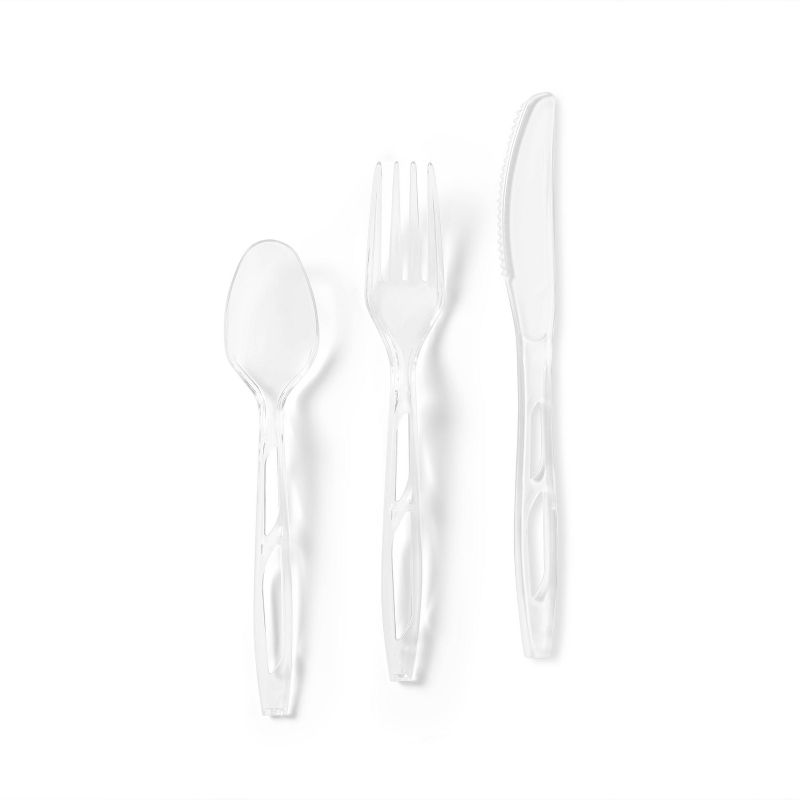 Premium Plastic Forks Spoons and Knives - 72ct - up &#38; up&#8482;, 2 of 4