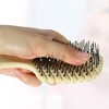 Unique Bargains Leaf Style Hollow Hair Brush 1 Pc - 4 of 4