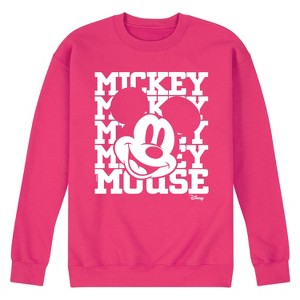 Men's - Disney - Mickey Mouse Graphic Fleece Sweatshirt - 1 of 4