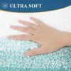 BAGOKIE Ultra Soft 3-Piece Microfiber Bathroom Rug Set - 3 of 4