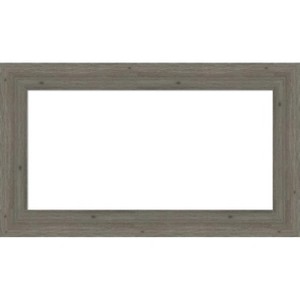 Amanti Art Fencepost Brown Narrow Framed Dry Erase Magnetic Board - 1 of 4