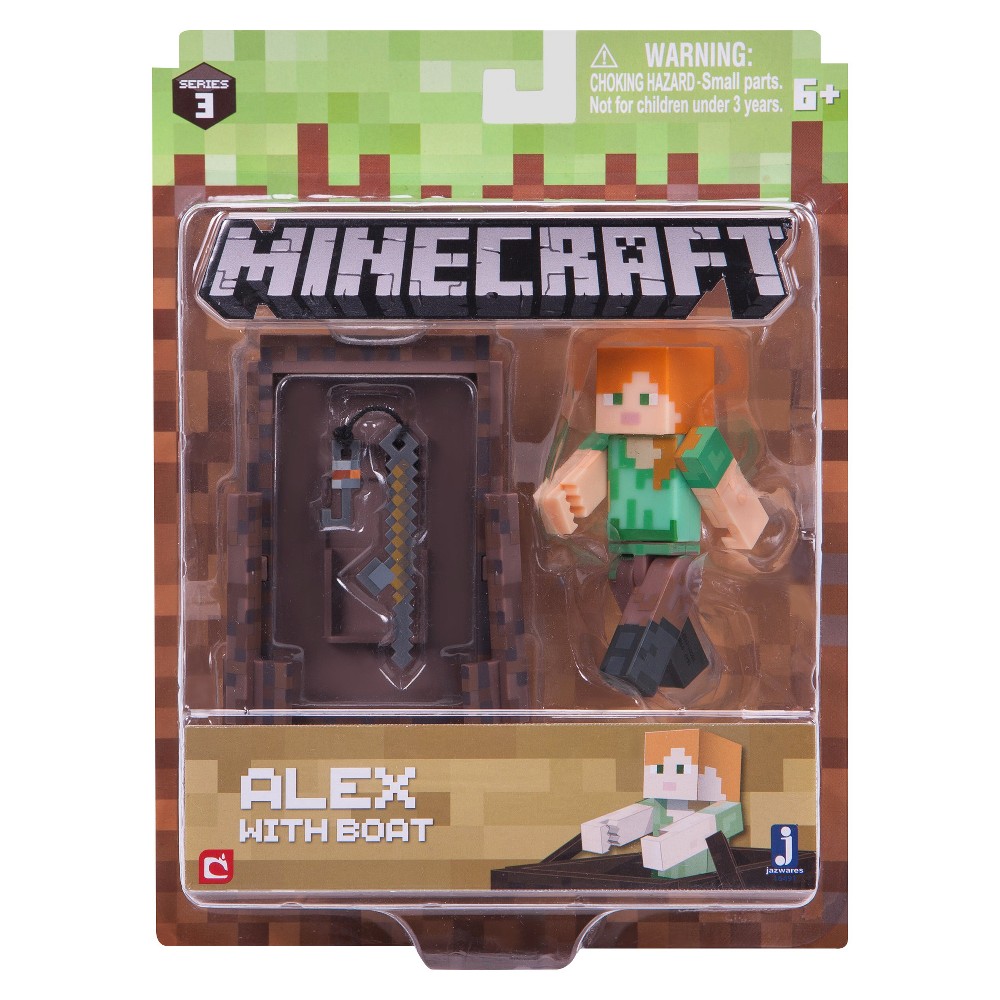 Upc 681326164913 Minecraft Alex Fishing Core Figure Pack - roblox fish simulator diver single figure core pack ebay