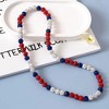 Baseball Rhinestone Necklace - Sparkly Elastic Chain for Men & Boys, Sports Jewelry Gift - 2 of 4