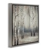 Stupell Industries Misty Birch Tree Forest Landscape, 18" x 18" - 3 of 4