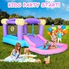 HOMDOX Inflatable Bounce House with 470W Blower, Jumping Bounce Castle for Kids 3-10 with Slide, Ball Pit, Dart Game, 50 Ocean Balls, Jump House - 4 of 4