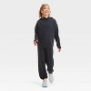 Girls' Fleece Hoodie Sweatshirt - All In Motion™ - image 3 of 4