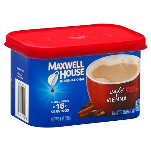 Maxwell House International Café Vienna Beverage Mix - 9oz : Target