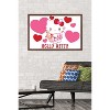 Trends International Hello Kitty: 25 Valentine's Day - Bow Framed Wall Poster Prints - 2 of 4