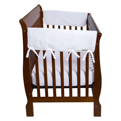 Trend Lab Side Rail Cover for Convertible Cribs - White