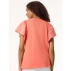 Jones New York Flutter Short Sleeve Top - 3 of 3