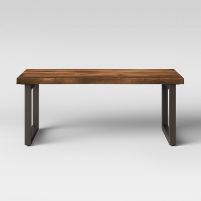 target wood coffee table