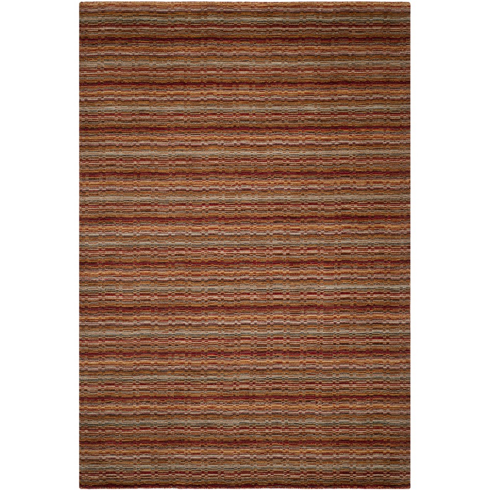 6'x9' Stripe Loomed Area Rug - Safavieh