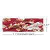 Wrapables Boho Vintage Floral Elastic Headbands for Sports, Yoga, Workouts, Facials (Set of 6), (Knotted) Harvest - 4 of 4