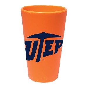 NCAA UTEP Miners Silicone Pint Glass - 16oz - 1 of 3