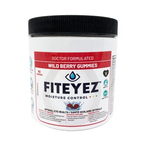 FitEyez, Eye Fitness Gummies, Complete Multivitamin for your Eyes (Wild Berry 60ct) 1-2 month Supply - 1 of 4