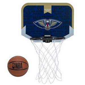 NBA New Orleans Pelicans Over The Door Hoop - 1 of 4