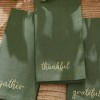 Elrene Harvest Sentiment Embroidered Napkins, Set of 4 - 17" x 17" - Elrene Home Fashions - 2 of 4