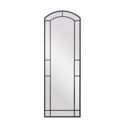 Black Rectangle Farmhouse Bathroom Mirror Vanity Mirror for Wall,Aluminum Alloy Framed Wall Mirror Decor Wall Mirrors Under $100-The Pop Home
