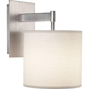 Robert Abbey Lighting Echo - Light Wall Light in  Stainless Steel - 1 of 2