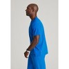 Barco One Men's Velocity 2-Pocket Ribbed V-Neck Scrub Top - 3 of 4