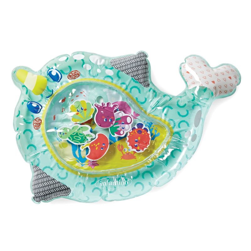 Infantino Pat and Play Water Mat - Narwhal, 1 of 10