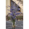 Nearly Natural Dancing Lady Liquid Illusion Artificial Flower Arrangement, Purple - 4 of 4