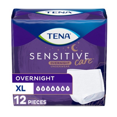 Image of TENA Intimates for Women Incontinence & Postpartum Underwear - Overnight Absorbency - XL - 12ct