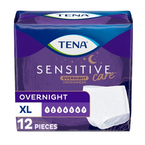 Tena Intimates For Women Incontinence & Postpartum Underwear - Overnight  Absorbency - Xl - 12ct : Target