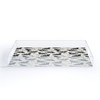Avenie Luna Moth Cream And Black Acrylic Tray -Deny Designs - 2 of 4