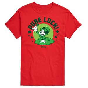 Men's - Disney - Pure Luck Short Sleeve Graphic T-Shirt - 1 of 4