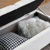 NicBex Polyester Storage Ottoman Bench,Upholstered Storage Ottoman with Button Tufted Top,Modern Storage Bench for Living Room,Bedroom - 4 of 4