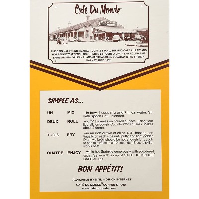 Café Du Monde French Doughnut Beignet Mix - 28oz