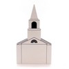 Cat's Meow Village 6.5 Inch Chepachet Union Church Series Iv 4 Retired Village Buildings - 2 of 2