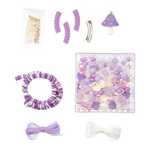 John Bead Craft Beads Purple Friendship Bracelet Making Kit - 1 of 4