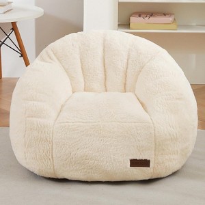 MAXYOYO Kids Bean Bag Chair, Shell Shaped Bean Bag Couch for Boys and Girls, Toddler Chair for Playroom - 1 of 4
