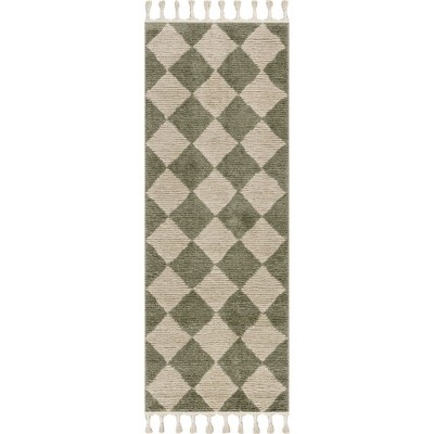 Nuloom Marissa High/Low Diamond Tassel Indoor Area Rug