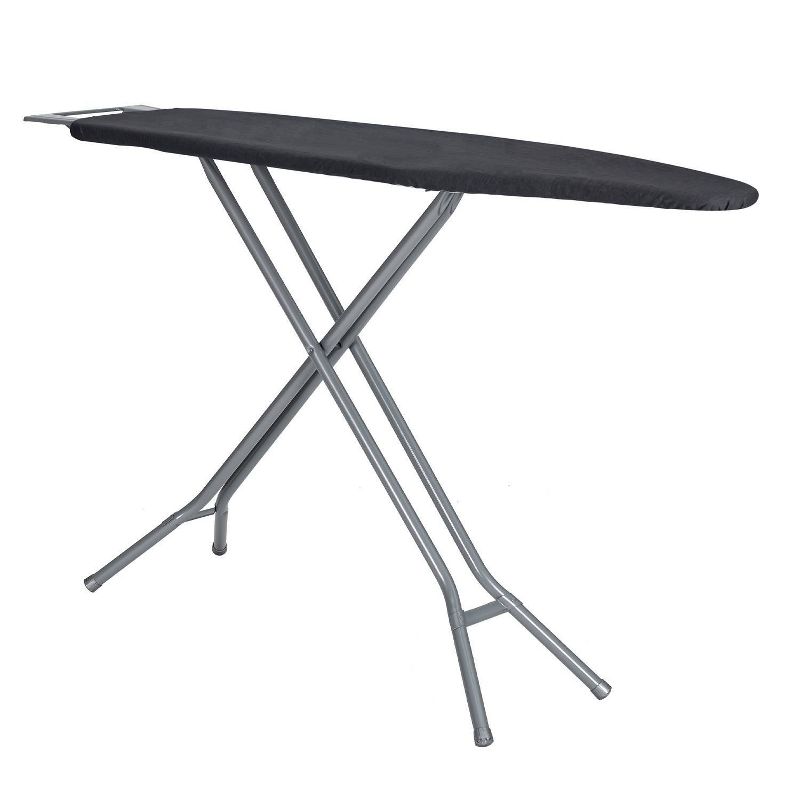 Seymour Home Products 4 Leg Mesh Top Ironing Board with Iron Rest Charcoal, 3 of 15