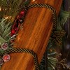 6pk 18in Christmas Garland Twist Ties Olive - Haute Décor - 3 of 3