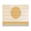 Trademark Fine Art Fadil Roze Golden Sun Wood Slat Art - 3 of 4