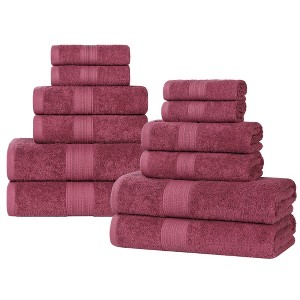 Eco-Friendly Sustainable Cotton Solid Lightweight Bathroom Set by Blue Nile Mills - 1 of 4