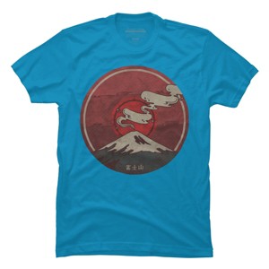 Men's Design By Humans Fuji By againstbound T-Shirt - 1 of 3