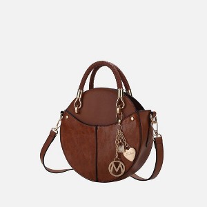 MKF Collection Nobella Women’s Crossbody Vegan Leather Functional and Trendy Handbag by Mia K - 1 of 4